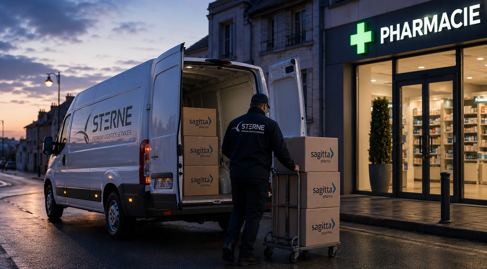 Sagitta Pharma développe la livraison en flux tendus avec Sterne
