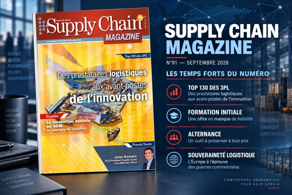 Supply Chain Magazine n°91 : les prestataires logistiques aux avant-postes de l’innovation