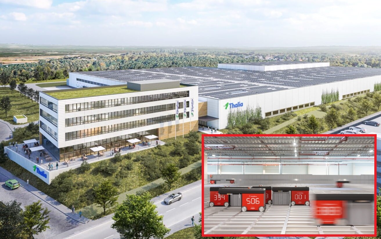 Le libraire Thalia se dote d’un AutoStore XXL avec Element Logic