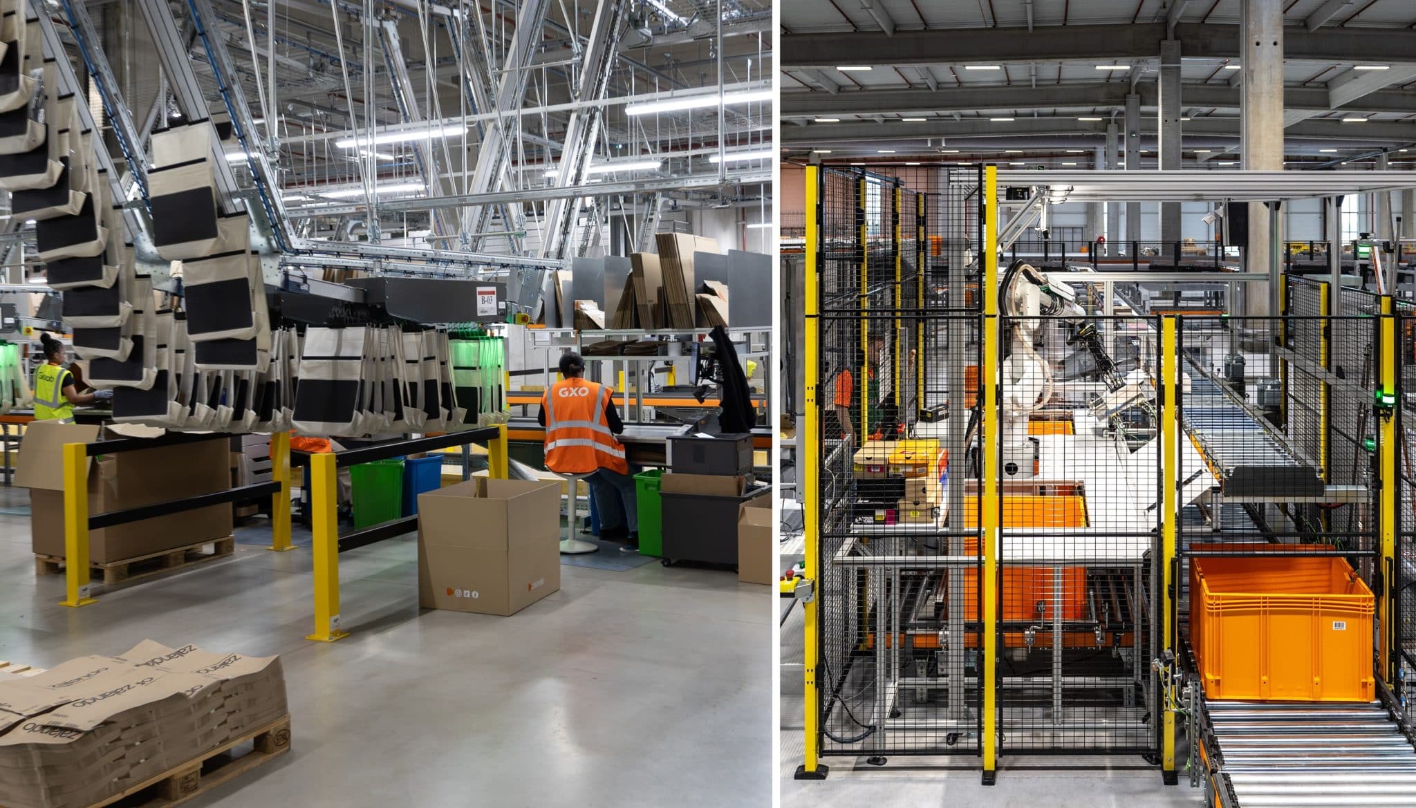 Zalando dévoile avec GXO sa vitrine technologique de Montereau-sur-le-Jard